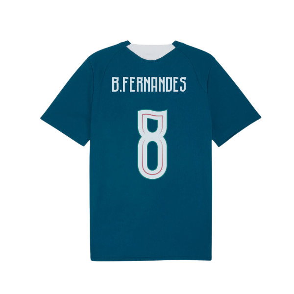 2026-2027 Portugal Training Jersey (Ocean Tropic) (B.Fernandes 8)-SoccerKits Hub | Buy Soccer Jerseys Online